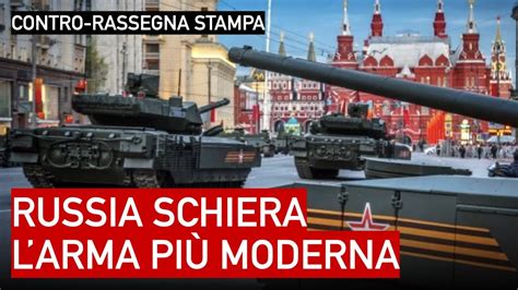 Russia Schiera Larma Pi Moderna T Armata In Ucraina Youtube