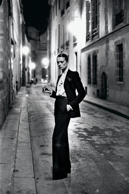 Helmut Newton S Photograph Of Le Smoking By Yves Saint Laurent ICON