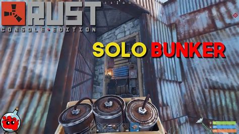 Best Rust Solo Bunkers Designs 2023 Rust 🏹 Console Edition Youtube