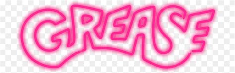 Grease Logo Grease Musical Logo Light Neon Smoke Pipe Text