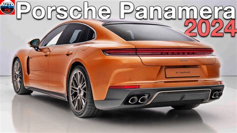 All New Porsche Panamera Turbo E Hybrid First Look Studio Shots