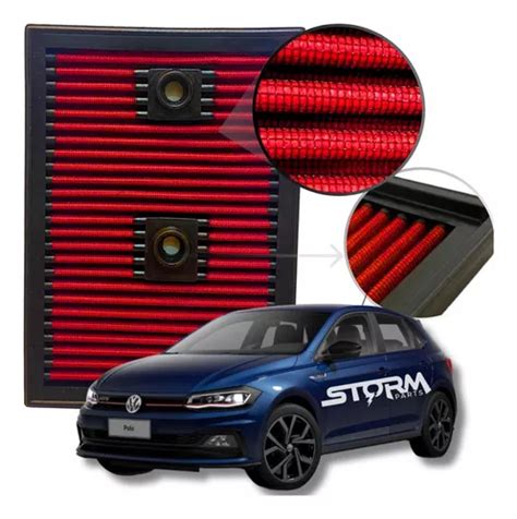 Filtro De Ar Esportivo Inbox Vw Polo Gts 1 4 Tsi Turbo Stage