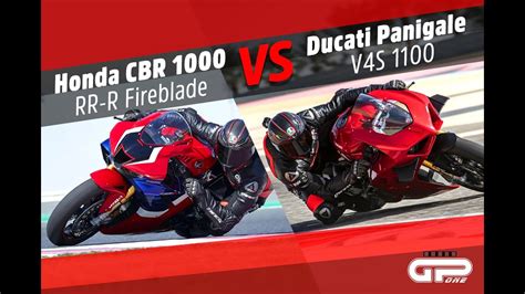 Test Confronto Honda Cbr Rr R Vs Ducati Panigale V S Sfida