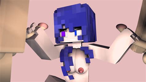 Rule 34 Blue Eyes Blue Hair Completely Nude Female Female Mine Imator Minecraft Sex Tagme