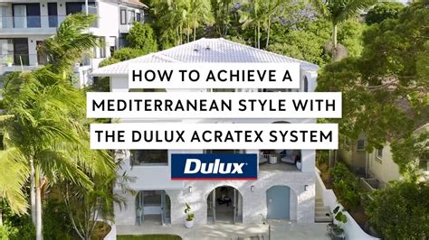 Modern Mediterranean Style Guide Three Birds Renovations Dulux