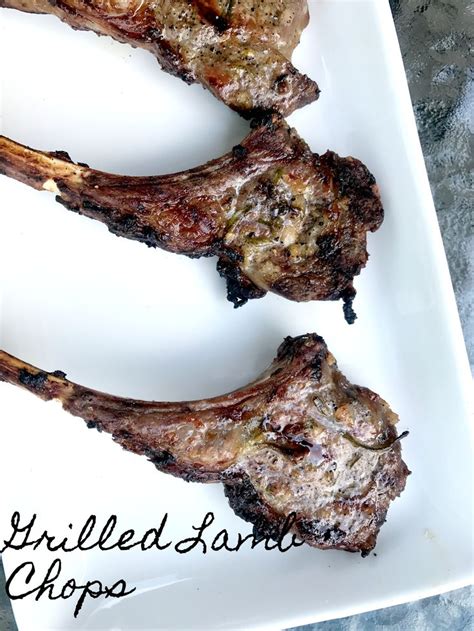 Grilled Mediterranean Lamb Chops | Johanny's Kitchen | Lamb chops, Lamb chop recipes, Grilled ...