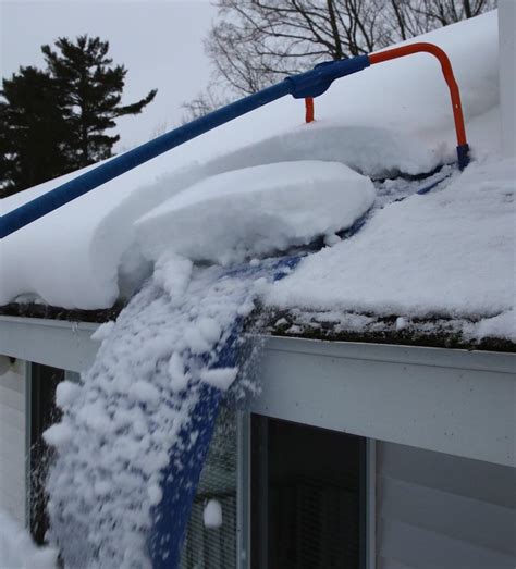 Avalanche Snow Removal Tool: Rake the Snow Off Your Roof Quickly and Easily