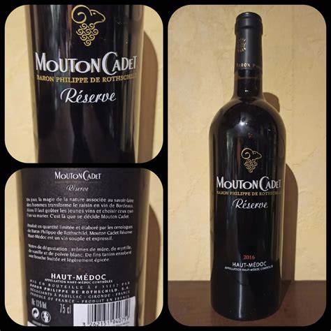 Mouton Cadet Réserve Tastyfullyfr