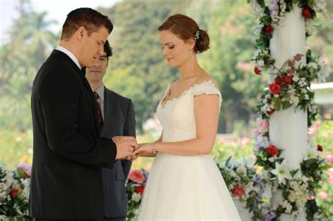 Bones Spoilers Photos From The Wedding Episode