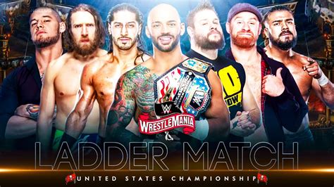 Wwe K Man Ladder Match For United States Championship Wwe