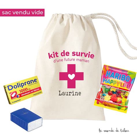 Kit de survie d un futur papa Le Monde de Bibou Cadeaux personnalisés