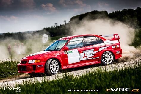 Gajar Pavel Vanick Petr Mitsubishi Lancer Evo V Podorlick Rally