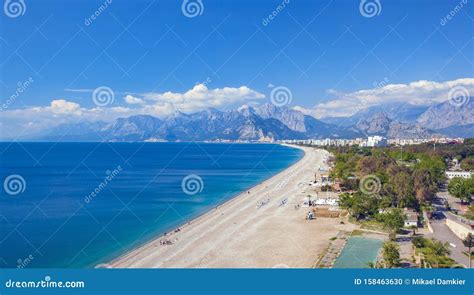 Konyaalti beach, Antalya stock photo. Image of antalya - 158463630