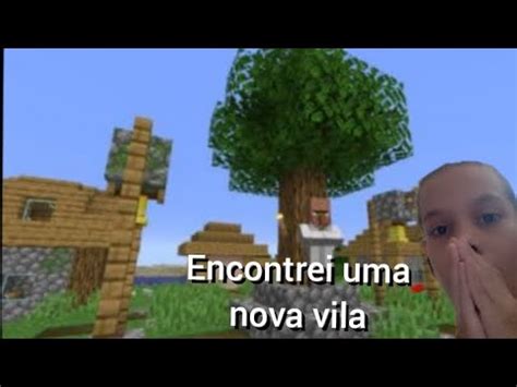 Survavel Encontrei Uma Nova Vila No Minecraft Youtube