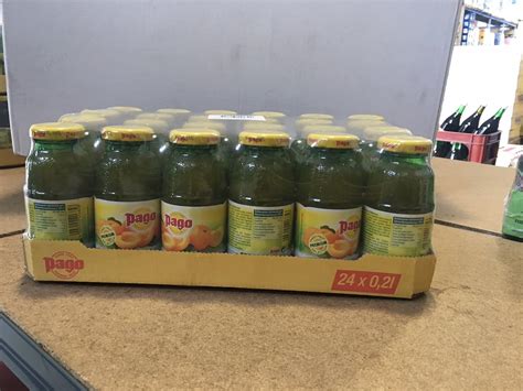 Pago Albiccoca Nectar Abricot Cl X Bottiglie In Vetro Succo Di