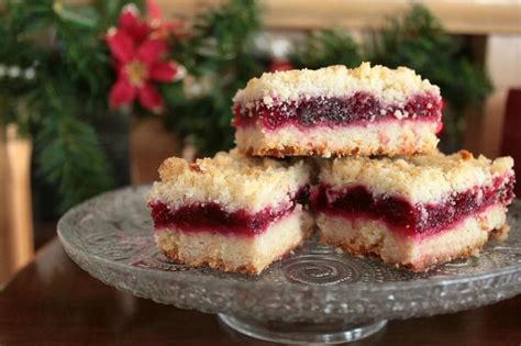 Cranberry Bars Dish N The Kitchen