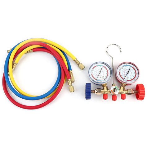 Buy KIMISS Ac Manifold Manifold Gauge Set A C Air Conditionin Ac