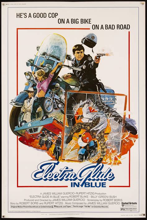 Electra Glide in Blue Movie Poster | 40x60 Original Vintage Movie Poster