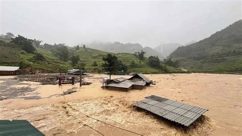 El Tifón Yagi Provoca Inundaciones Corrimientos De Tierra Y Más De 21