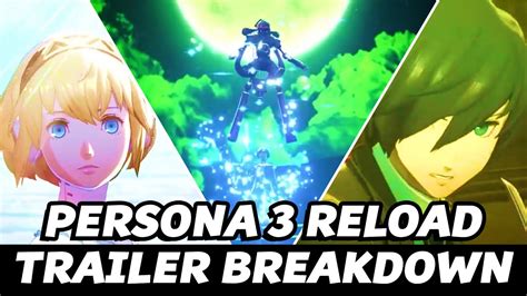 Persona Reload Remake Full Trailer Breakdown Thoughts And