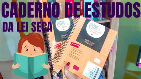 Dica Caderno De Lei Seca Editora Juspodivm Estudos Youtube