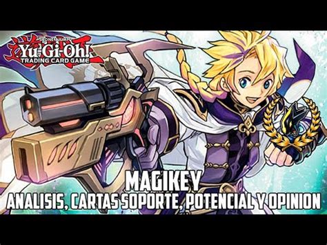 Yu Gi Oh Magikey Análisis cartas de soporte futuro y opinión YouTube