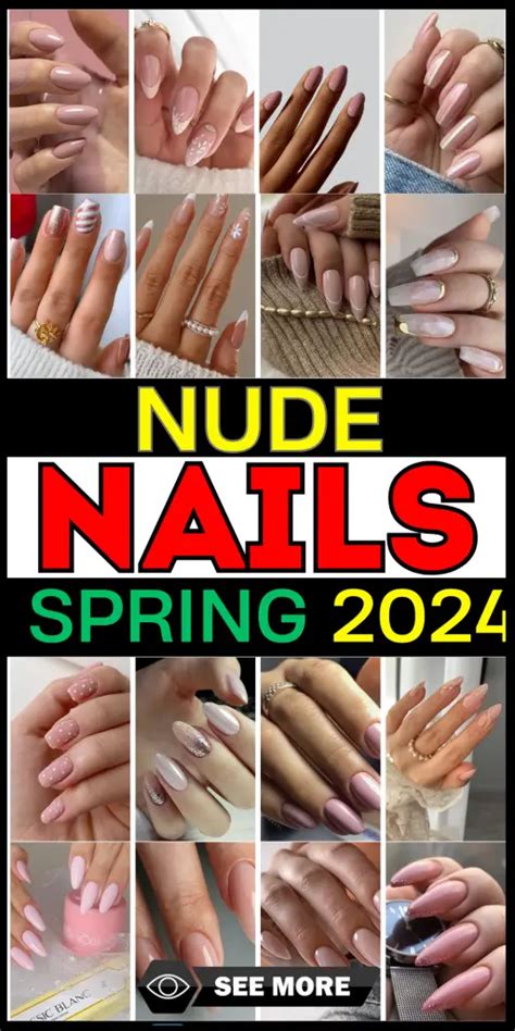Discover 2024 S Chic Nude Spring Nails Elegant Designs Shades