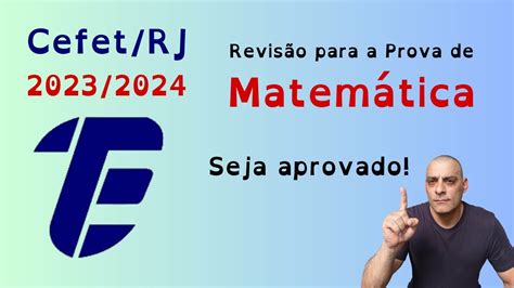 Função Revisão para a prova do CEFET RJ 2023 2024 YouTube