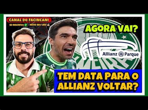 AO VIVO AGORA VAI TUDO SOBRE A VOLTA DO PALMEIRAS AO ALLIANZ PARQUE