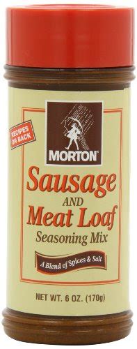 Morton Seasoning Sausage And Meatloaf 6 Ounce Pack Of 6 Amazon