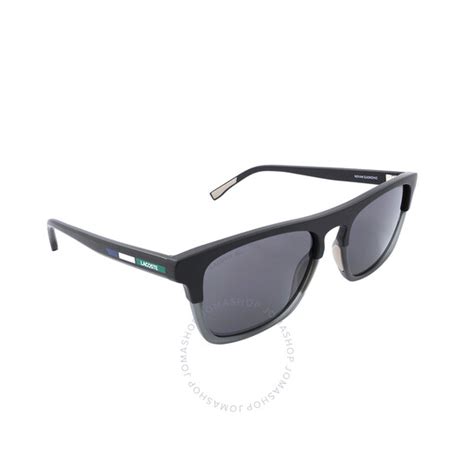 Lacoste Grey Square Men S Sunglasses L610snd 002 55 886895551809 Sunglasses Jomashop