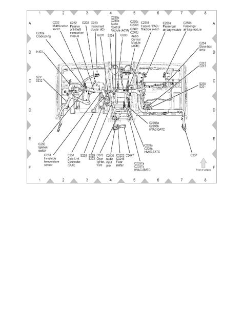 Lincoln Workshop Service And Repair Manuals Mkz Awd V6 35l 2008 Sensors And Switches