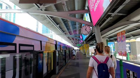 Bts Skytrain From Terminal Asok To Chatuchak Mo Chit And Back