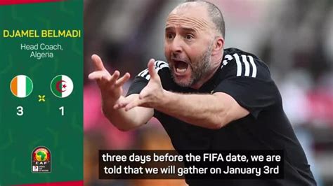 Preparations Were Chaotic Belmadi On Algeria S Shock AFCON Exit