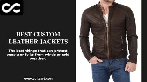 Ppt Best Custom Leather Jackets Powerpoint Presentation Free Download Id 11735736