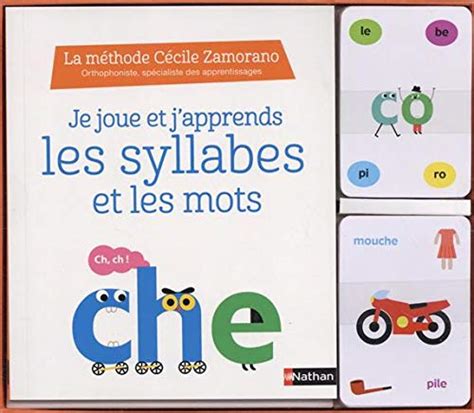 Amazon Coffret Je Joue Et J Apprends Les Syllabes Et Les Mots La