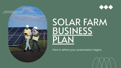 Solar Farm Business Plan Google Slides PowerPoint