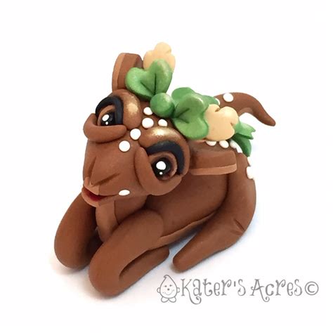 Katersacres Diy Polymer Clay Deer Tutorial Instant Download Pdf