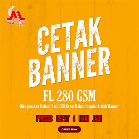 Jual Cetak Banner Spanduk Baligho Desain Sesuai Keinginan Dan Cepat