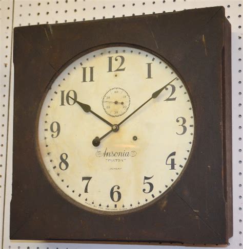 Ansonia Fulton Gallery Clock Clockpricescom