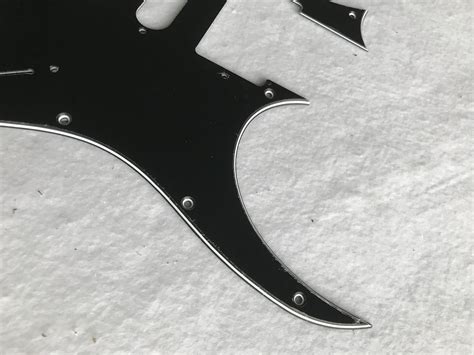 For Ibanez Rg 350 Dx Style Guitar Pickguard Scratch Plate 3 Ply Black Guitar Parts