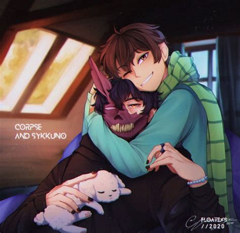 ~corpse Husband And Sykkuno~ Corpsehusband Fanart Corpsehusband Corpse