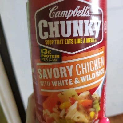 Campbell S Chunky Savory Chicken With White Wild Rice Soup 18 8oz