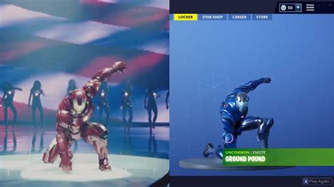 57 HQ Pictures Fortnite Iron Man Emote : New Iron Man Tier 100 Suit Up ...