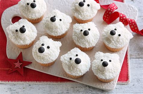 Polar bear cupcakes | Tesco Real Food