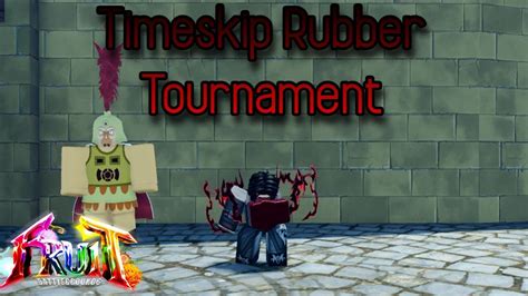 Fruit Battlegrounds Cooking With Timeskip Rubber In Tournament Youtube