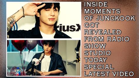 OMG Inside Moments Of Jungkook Got Revealed From Radio Show Studio