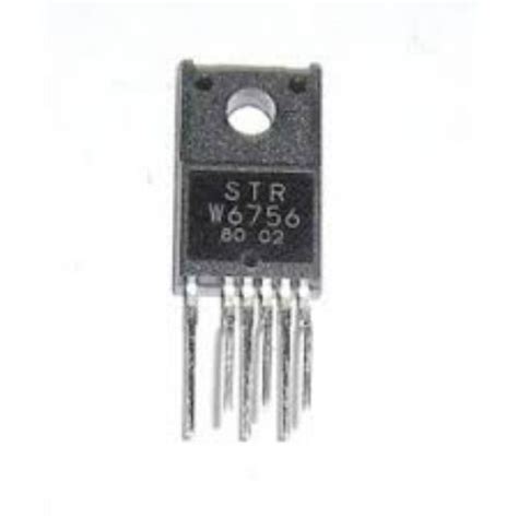 STRW6756 SANKEN IC POWER QUASI RES SW TO-220F-6 STR-W6756 'UK COMPANY ...