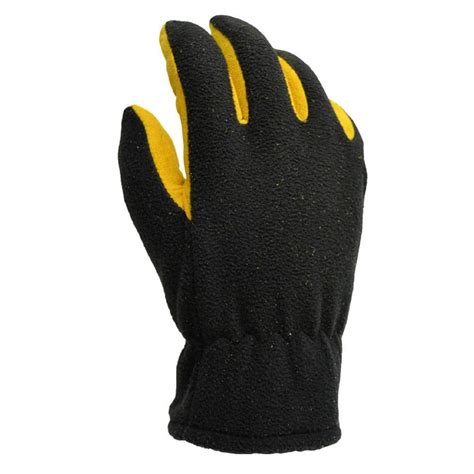 Firm Grip Winter Fleece Deerskin Palm Large 40 G Thinsulate Gloves 5166