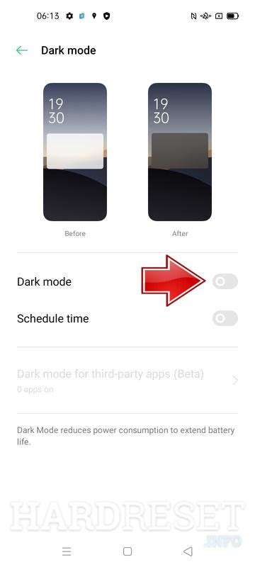 Dark Mode Oppo A S G How To Hardreset Info